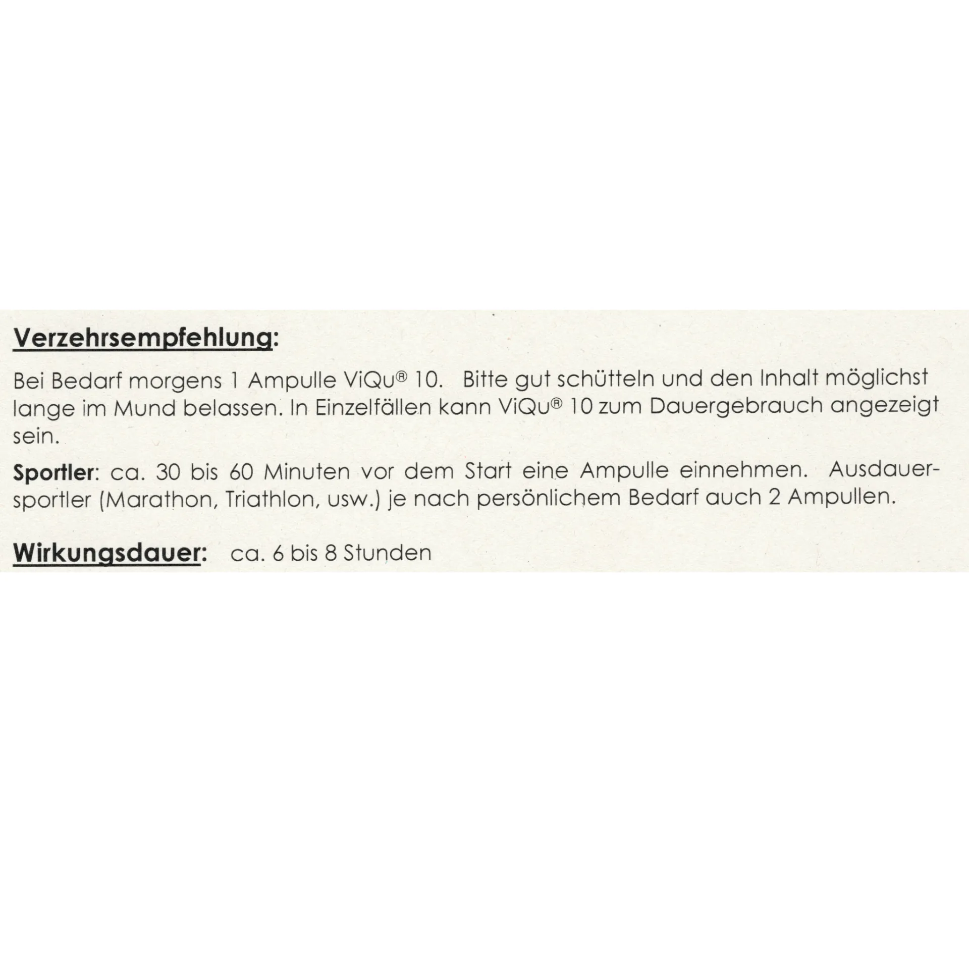 Farbflyer ViQu 10 Farbflyer ViQu 10