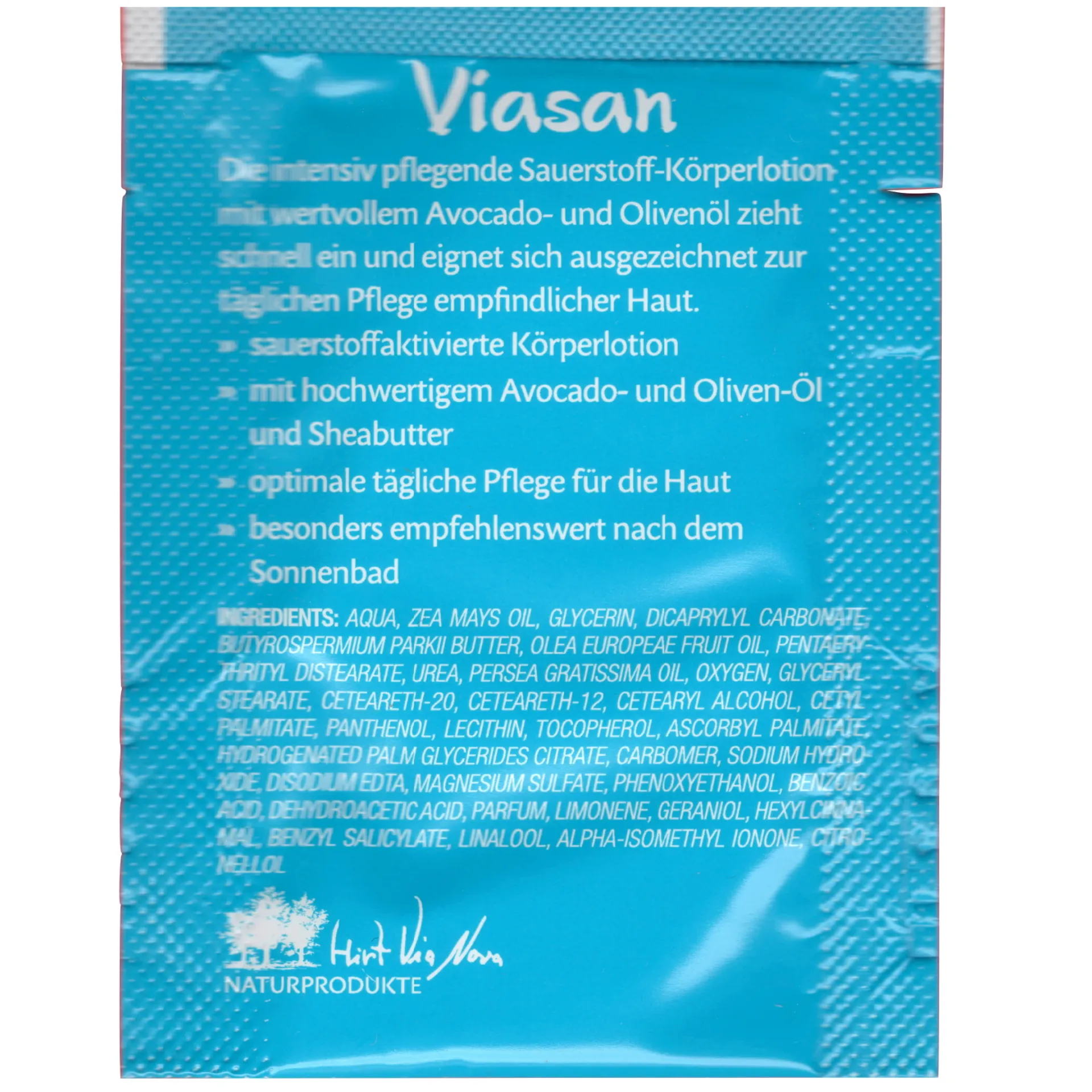 Viasan Sauerstoff Körperlotion Via Nova Viasan Sauerstoff Körperlotion